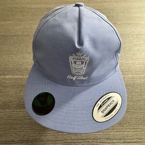 Travis Mathew Golf Snapback Hat Eco Collection Golf Shot Back Again New